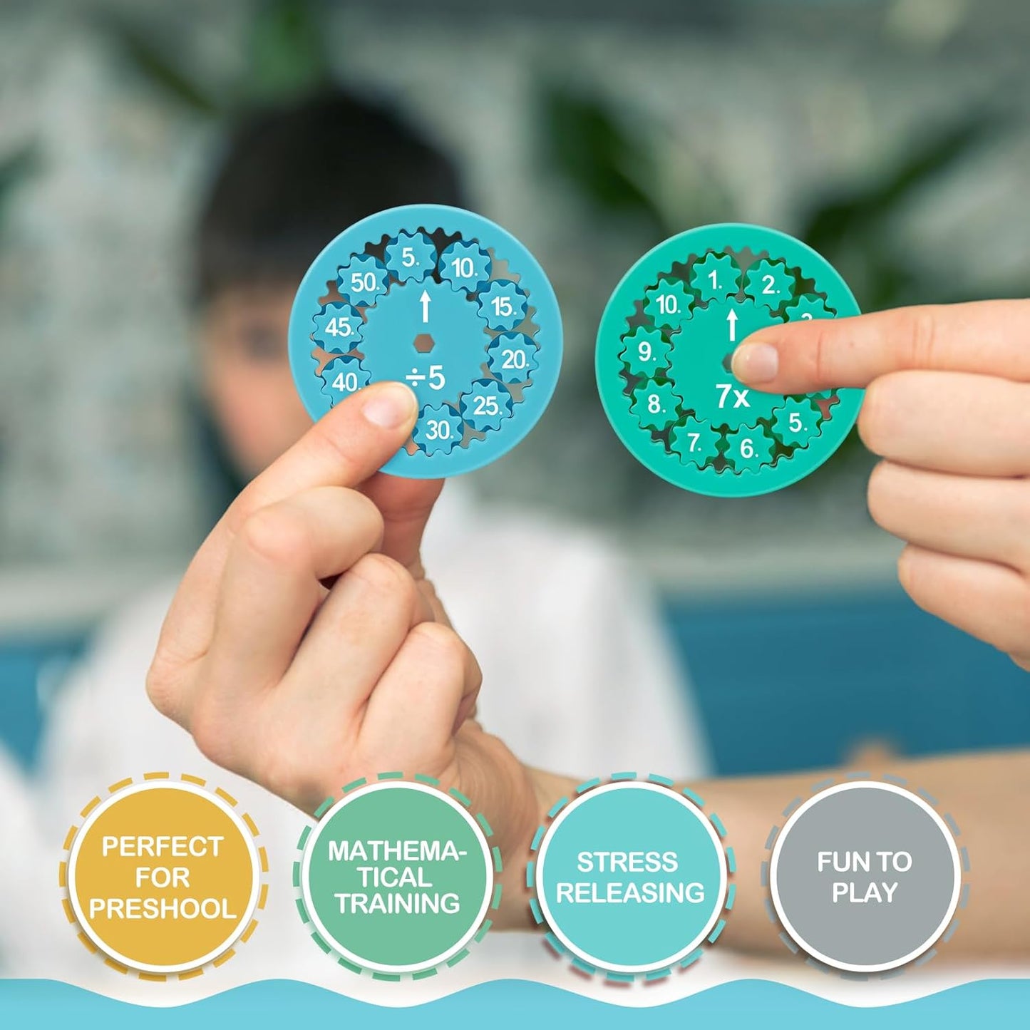 Spin & Solve™ - Math Puzzle Fidget