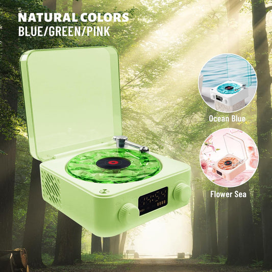 SpinSound™ - Retro Bluetooth Turntable Speaker