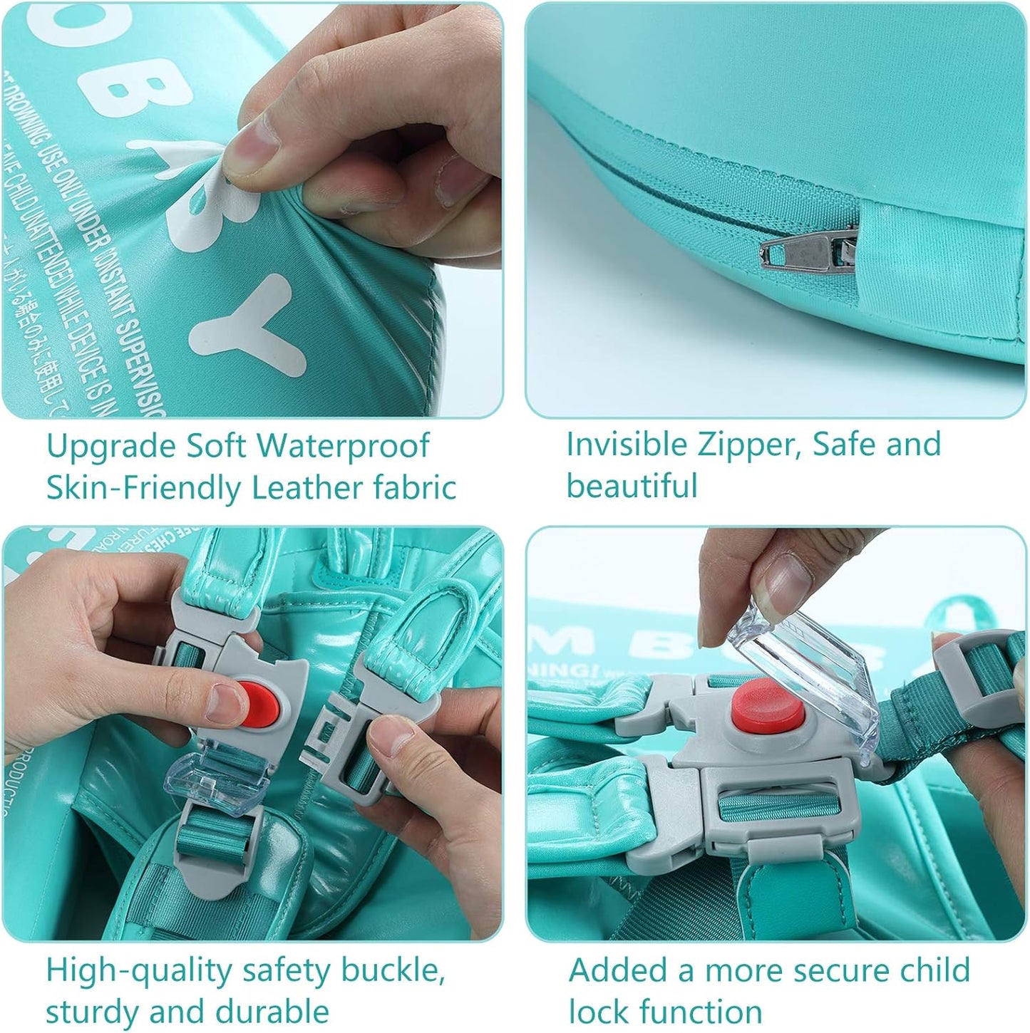 SunFish Baby Float™ - Non-Inflatable Baby Swim Safety Collar