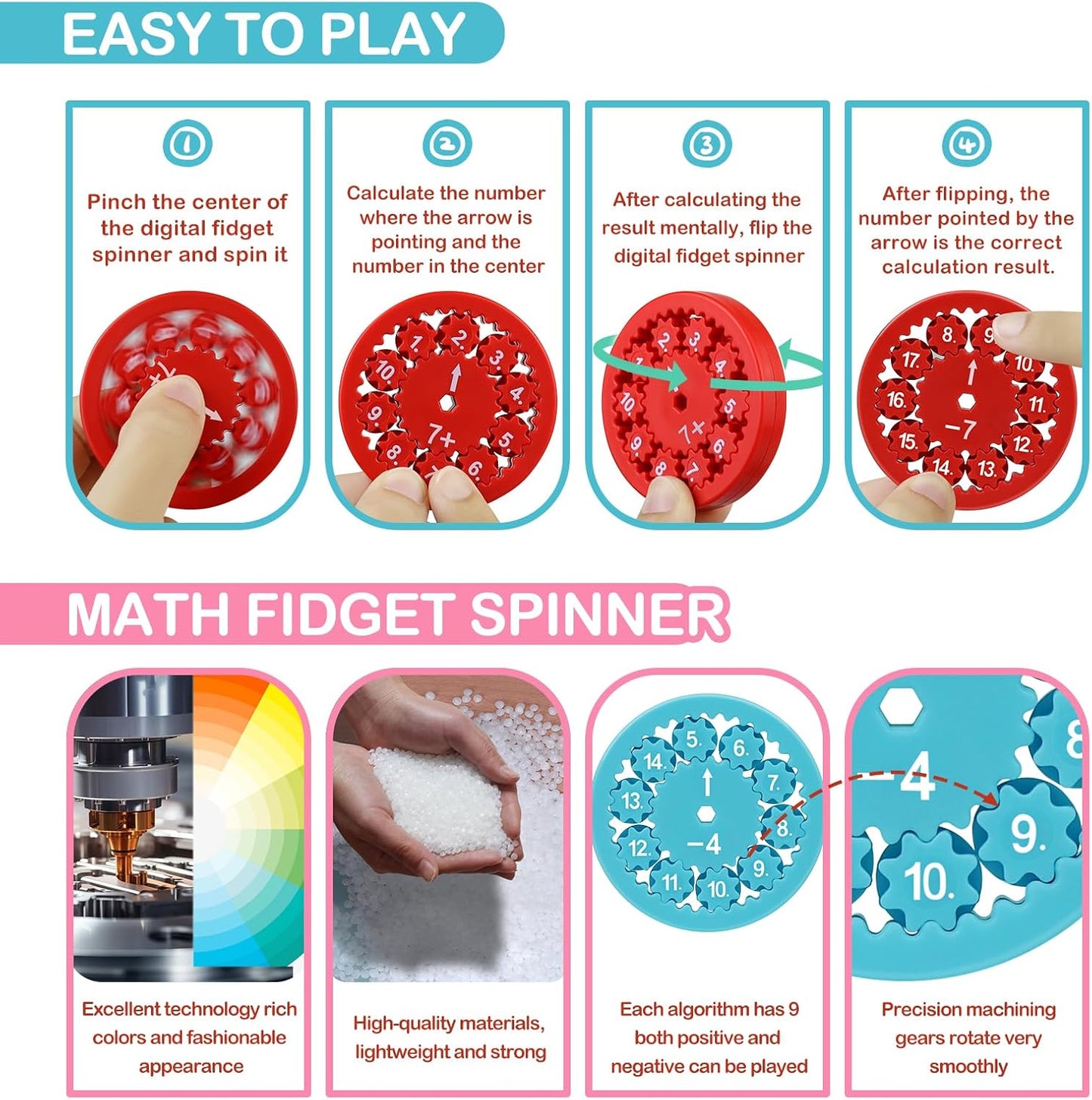 Spin & Solve™ - Math Puzzle Fidget