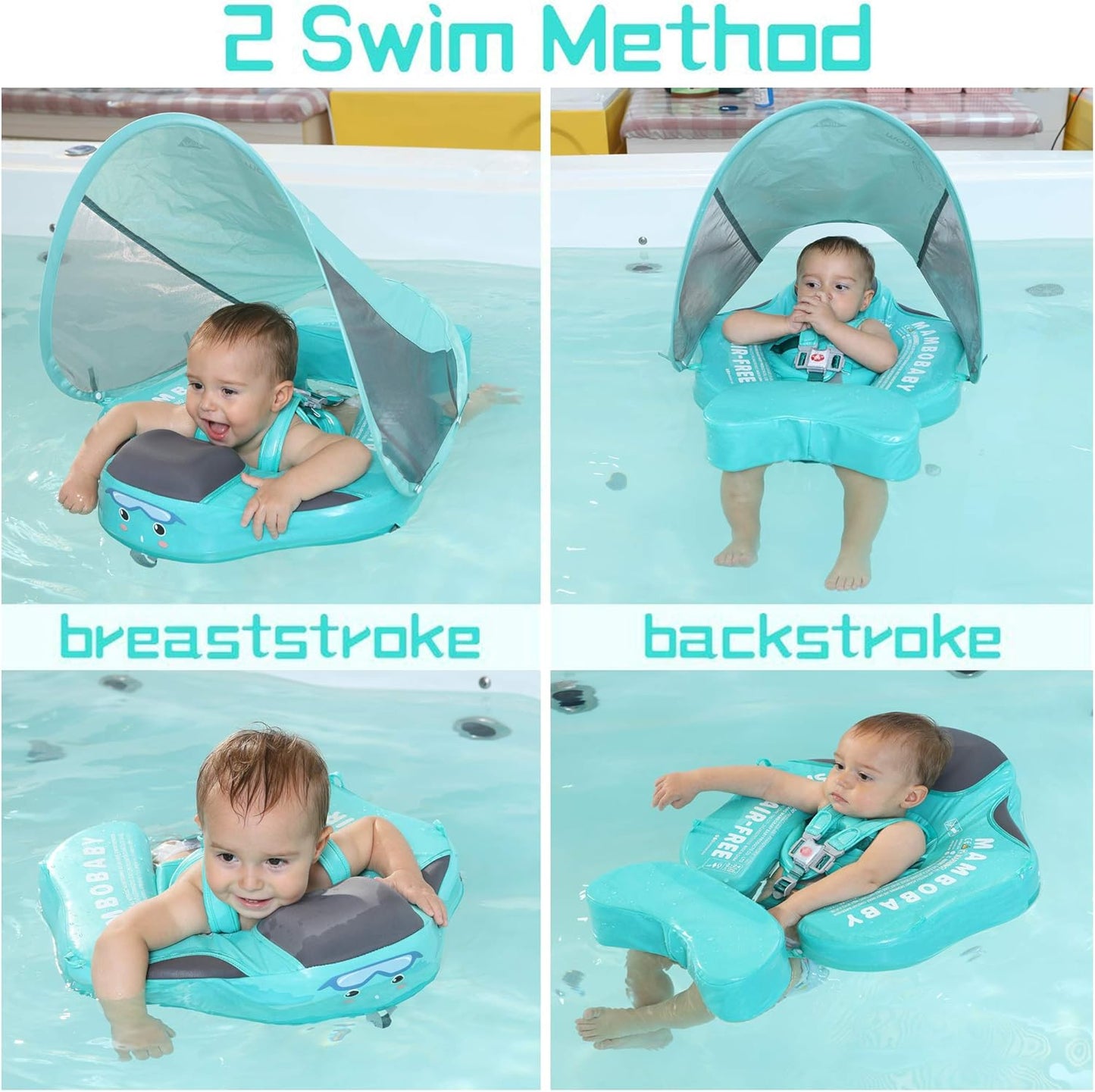 SunFish Baby Float™ - Non-Inflatable Baby Swim Safety Collar