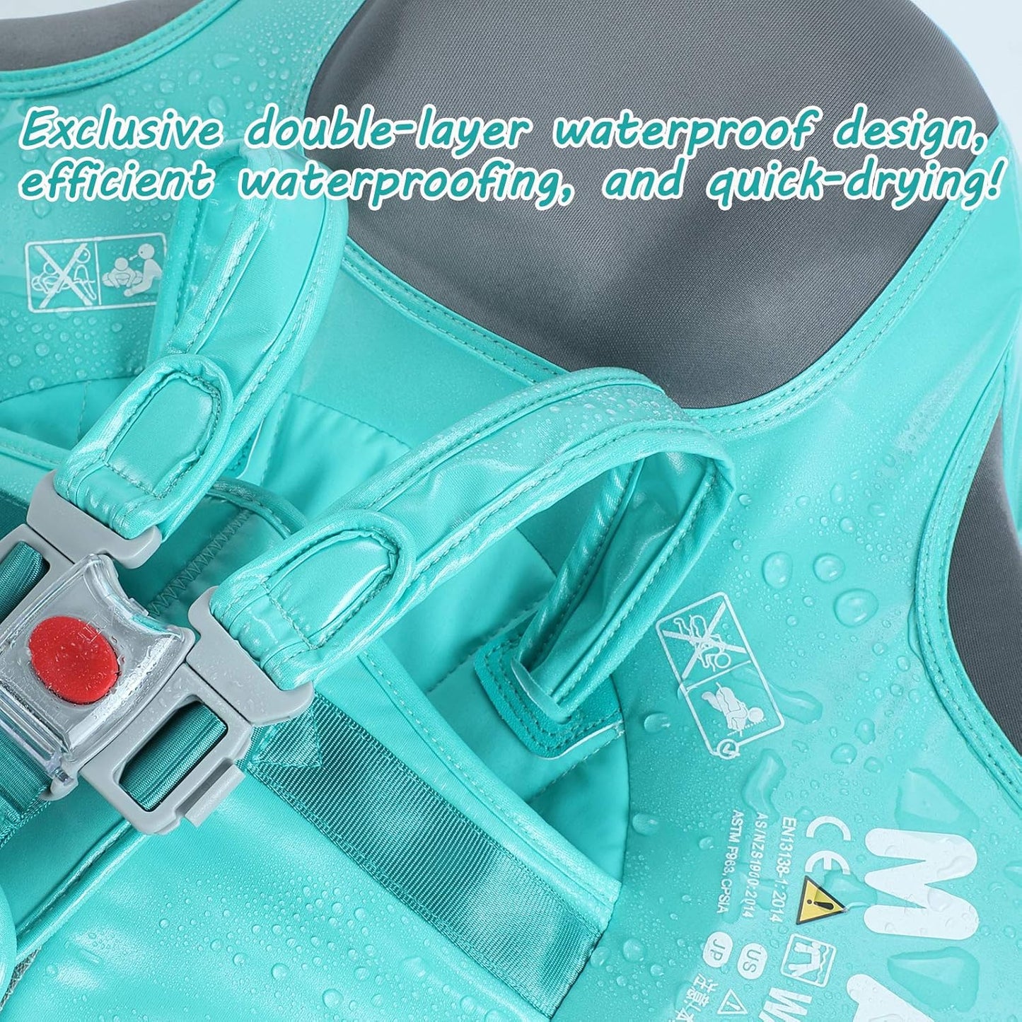 SunFish Baby Float™ - Non-Inflatable Baby Swim Safety Collar