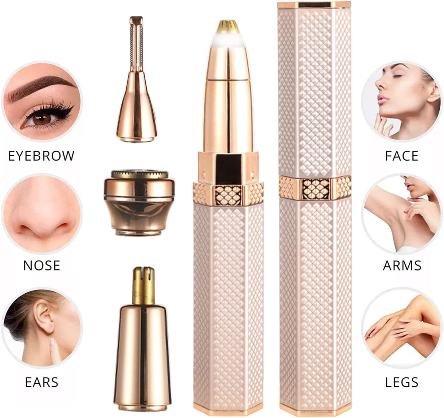Flawless Femme™ - All-in-One Hair Removal Tool